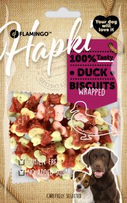 Hapki anklindade hundkex Small Biscuits With Duck 85GR