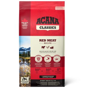 Acana Dog Classic Red Meat hundfoder premium beef pork rött kött