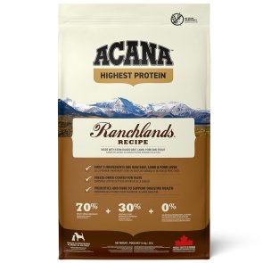 Acana Dog Ranchlands Recipe hundfoder premium highest protein