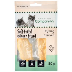 Companion Cat Soft-Boiled Chicken Breast 50g