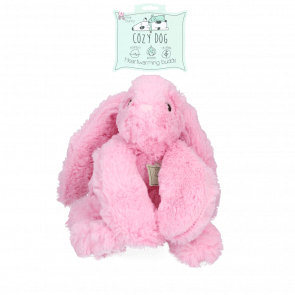 Cozy Dog Bunny Pink - Mysig rosa kanin med hjärtslag