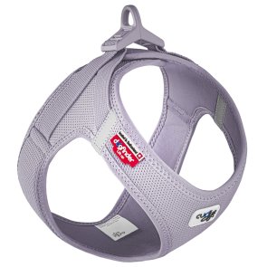 Curli Vest Sele Clasp Air-Mesh Lilac ljuslila lavendel hundsele små mellanstora hundar luftig mjuk skön kylande svalkande