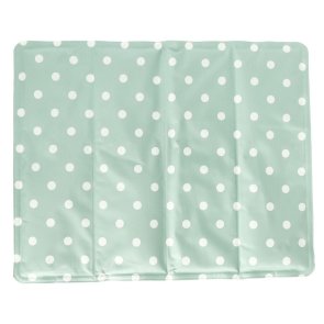 Dogman Kyldyna Prickig Turkos, tre storlekar kylande dyna sommar värme turkos vit varm hund cooling pad mat