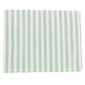 Dogman Kyldyna Randig Turkos, tre storlekar cooling mat varm hund svalkande kylande dyna sommar stripes turkos vit