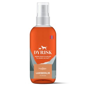 Dyrisk Lakseolje hund norsk laxolja med omega 3 för hund