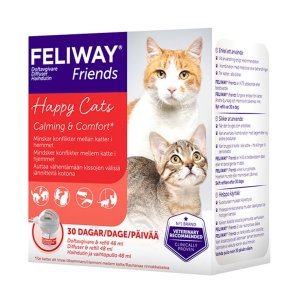 Feliway Friends Doftavgivare & Refill Happy Cats