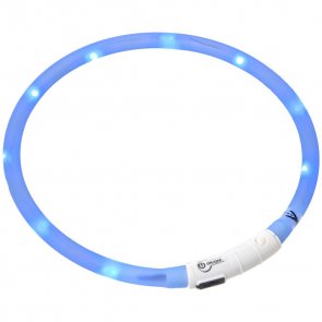 Lyshalsband LED Visio Light Blue 70 cm
