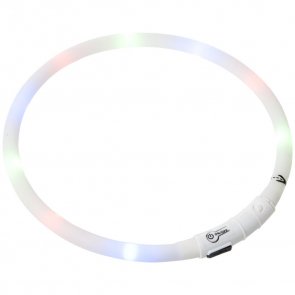 Lyshalsband LED Visio Light White 70 cm