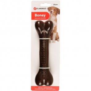 Nylonben Boney Bone Choklad, 20 cm