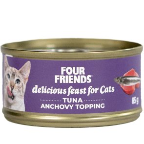 Four Friends Cat Tuna & Anchovy 85g
