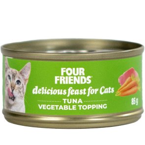 Four Friends Cat Tuna & Vegetables 85g