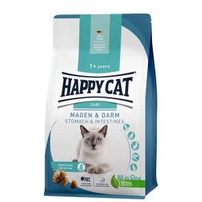 happy cat care stomach intestines mage tarm sensitive kattfoder känslig mage katt happy cat