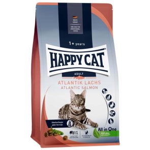Happy Cat Culinary Adult Lax salmon atlantic kattfoder vuxen katt torrfoder glutenfritt stödjer lederna glänsande päls