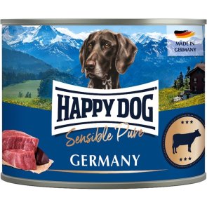 Happy Dog konserv, Sensible Pure Germany, 100% nötkött 200g