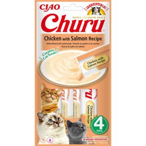 Churu Cat Chicken Salmon Recipe 4st