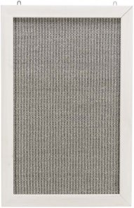 Klösbräda för väggmontering, 38×58 cm, grå/vit