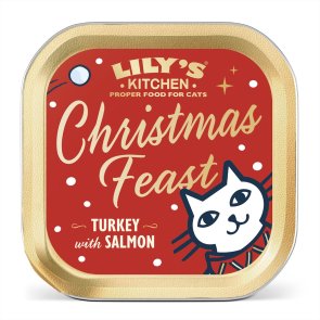 Lily's Kitchen Christmas Feast Kalkon och Lax 85g kattmat kattfoder våtfoder katt julmat turkey salmon