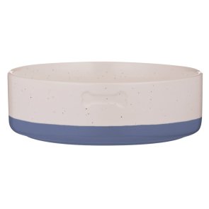 Mason Cash Keramikskål Dip Bone Blue 15x5cm hundskål keramik pet bowl matskål vattenskål stilren snygg