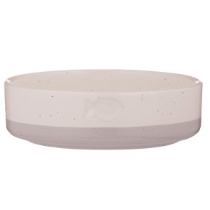 Mason Cash Keramikskål Fish Grey Cat MC 13x4cm kattskål matskål vattenskål katt keramik grå beige stilren klassisk elegant