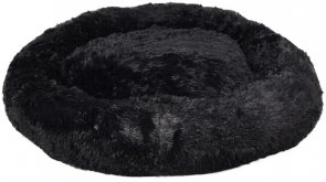 Mjuk rund Kremsbädd svart, flera storlekar