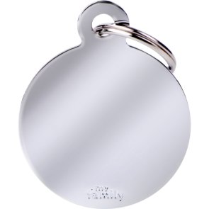 MyFamily Gravyrbricka Rund Stål Mässing, olika storlekar cirkel guld krom