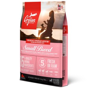 orijen dog small breed hundfoder hundmat småhund liten hund kyckling kalkon vaktel viltfångad fisk för små hundar kvalitet