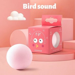 PetGravity kattboll med ljud, fågelljud