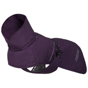 rukka pets trust foil coat plum plommon lila hundtäcke vintertäcke varmt vinter kallt hund fodrat mjukt