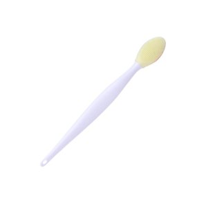 Tandborste silikonborsthuvud 15 cm, gul