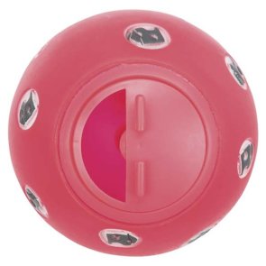 aktivitetskula katt interaktiv kattleksak godisboll stimulerande leksak aktiveringsleksak kattleksak med justerbar öppning rosa