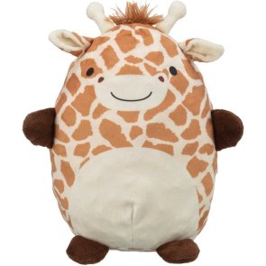 Giraff, memoryfoam, plysch, 26 cm
