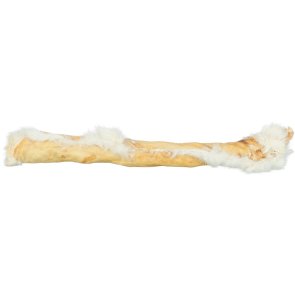 Trixie Kaninskinnsrulle med päls, 45-50 cm, 85 g hundtugg kanin tugg hundgodis lång