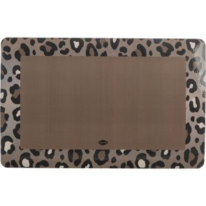 Trixie Matskålsunderlägg Leo, 44 × 28 cm, osorterade färger beige brun