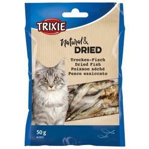 Natural & Dried torkad fisk för katt 50g
