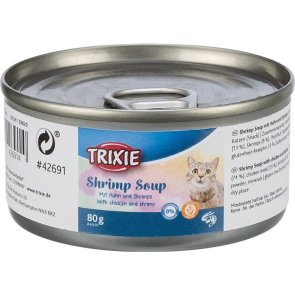 kattsoppa soppa för katter med fisk räkor kyckling konservburk flytande snacks kattgodis