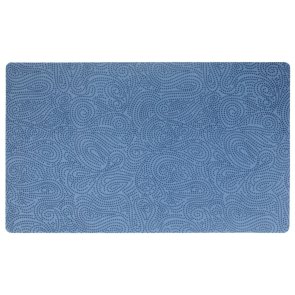 underlägg foderplats foderunderlägg fodermatta husdjursmatta hundmatta kattmatta blå borage blue drymate absorberar halkfri