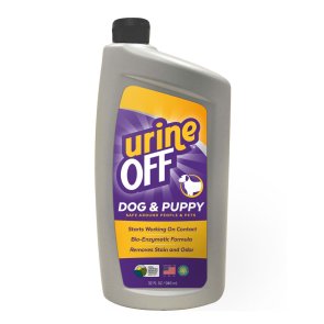 Urine Off Dog & Puppy Bullet fläckborttagning 946 ml hund hundvalp urin odör mattrengöring