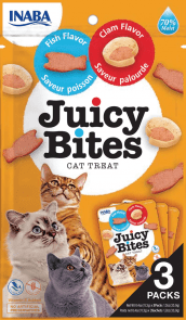 Churu Cat Juicy Bites Fish / Clam 3-pack