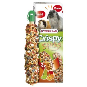 Versele-Laga Crispy Sticks Kanin/Marsvin, Frukt 2-pack