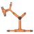 hundsele sele harness antidragsele design reflex stadig hundkoppel hundhalsband orange sun dog copenhagen hundpromenad