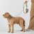 hundkoppel koppel leash design reflex stadig hundsele beige desert dune dog copenhagen hundpromenad