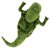 Dogman Maskeradkostym Dino dinosaurie trex grön hunddräkt halloween utklädnad