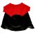 Dogman Maskeradkostym Dracula halloween vampyr cape hundkläder svart röd