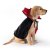 Dogman Maskeradkostym Dracula halloween vampyr cape hundkläder svart röd