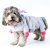 Dogman Maskeradkostym Unicorn enhörning hunddräkt halloween utklädnad vit rosa rainbow