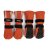 Finnero Halla Hundsko Reflex Orange 4-pack hundskor fyrapack fleece viral populära hundsko hund sko instagram tiktok dog shoes