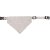 Flamingo Hundhalsband med bandana Nelson ljusgrå halsband scarf rolig somrig grey tre storlekar nylon stilren