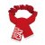 Flamingo Julhalsduk Xmas Santa's Favorite Cat Röd scarf necktie cat katt accessoar jul röd vit