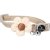 Flamingo Katthalsband med blomma Bieke 20-35 cm halsband flower beige vit nylon ställbart