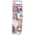 Flamingo Katthalsband med blomma Bieke 20-35 cm halsband flower beige vit nylon ställbart